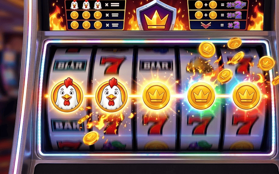 Chicken Road 2 gameplay round with stake and stop controls visible