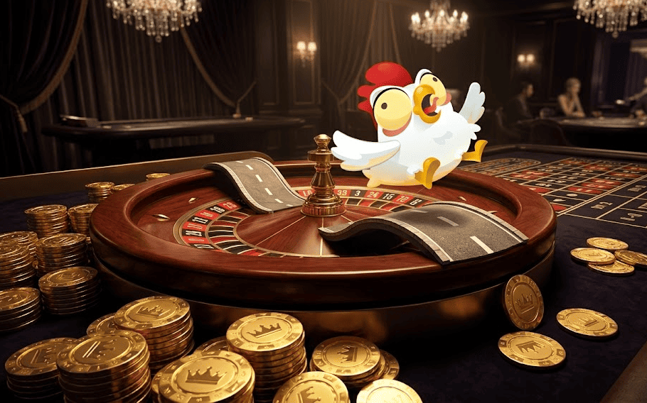 Chicken Road 2 casino lobby thumbnail and game launch screen