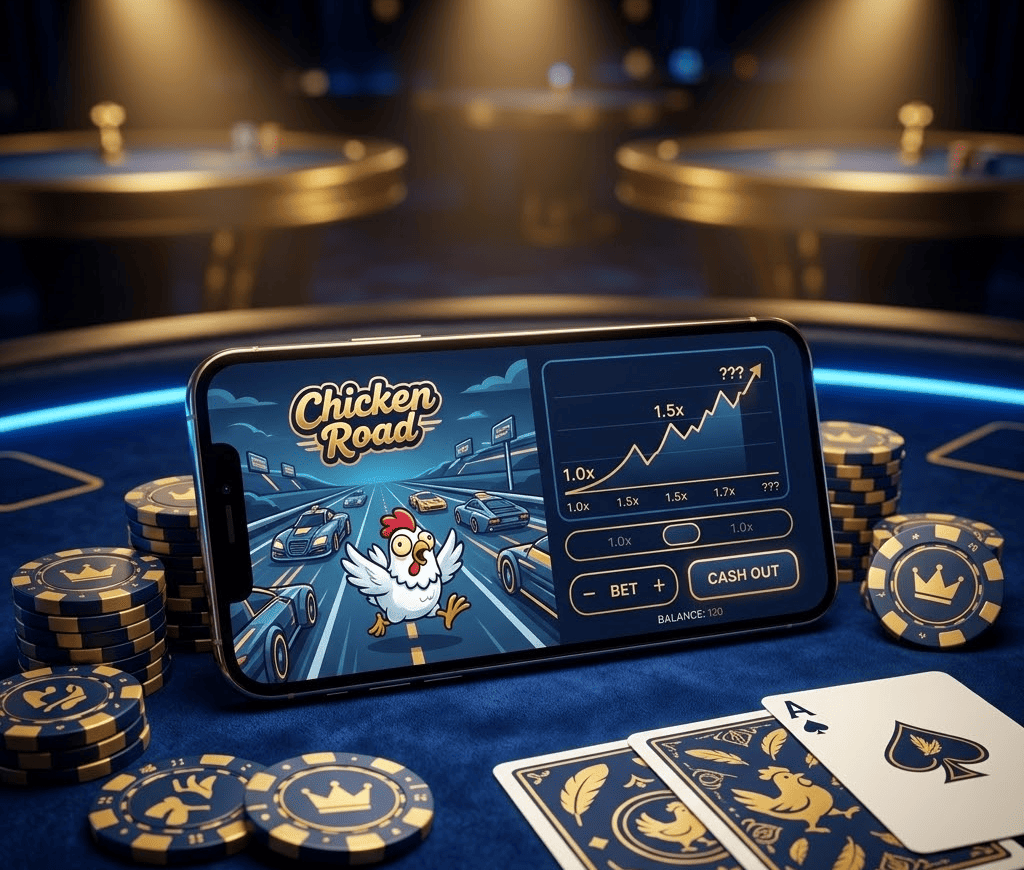Chicken Road 2 mobile casino session on a smartphone